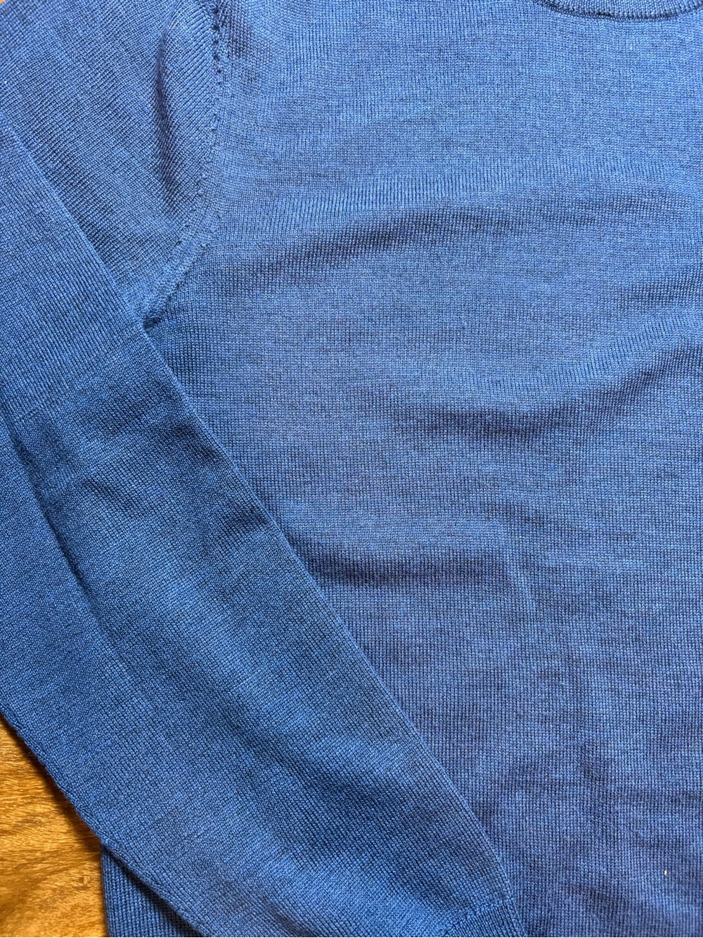 Bonobos Men’s Bright Blue Crewneck Sweater - Picture 3 of 8